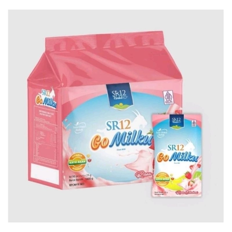 

SR12 Go milku Susu Kambing Etawa Bubuk 5 Sachet Mengatasi Kolesterol Asam Urat
