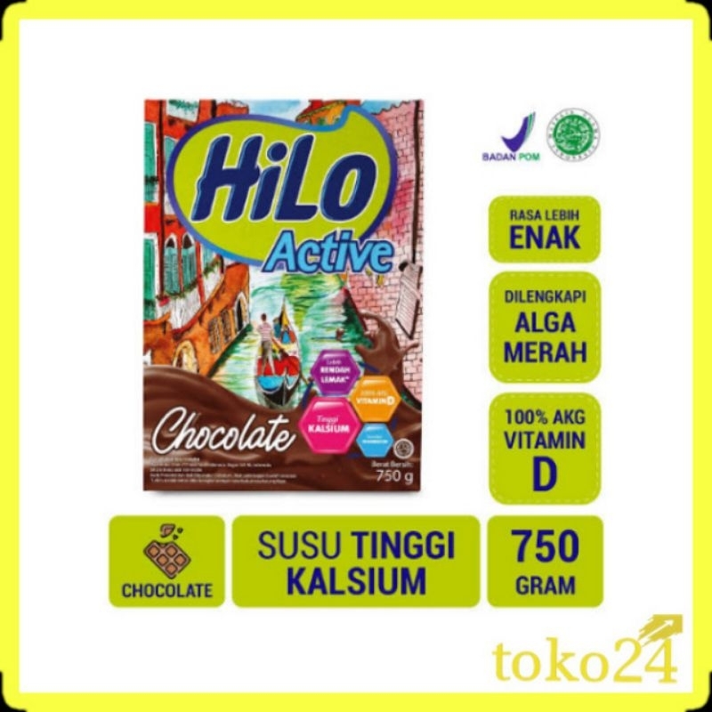 

HiLo Active Chocolate 750 gr