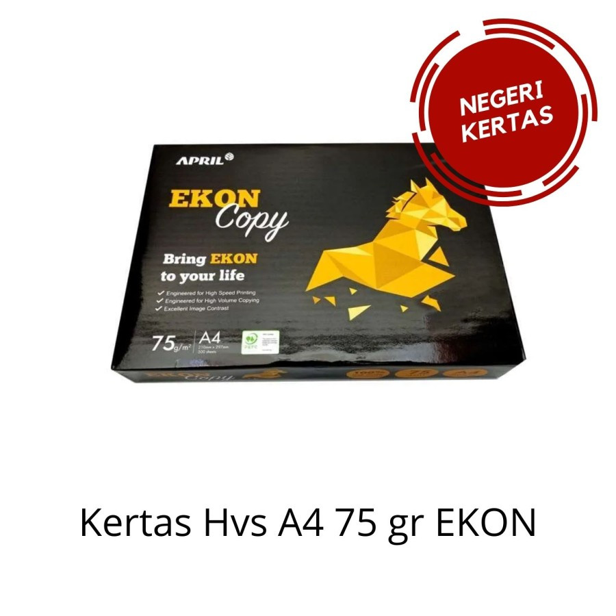 HVS A4 75 gram Ekon