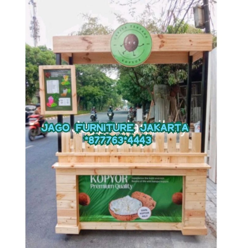 gerobak lipat, gerobak portable,gerobak murah,gerobak bagus khusus makanan dan minuman