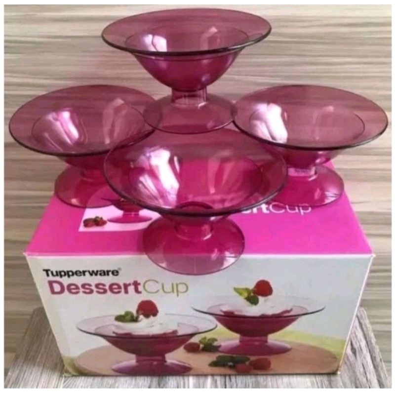 Dessert Cup Tupperware - Gelas ice cream 1 pcs