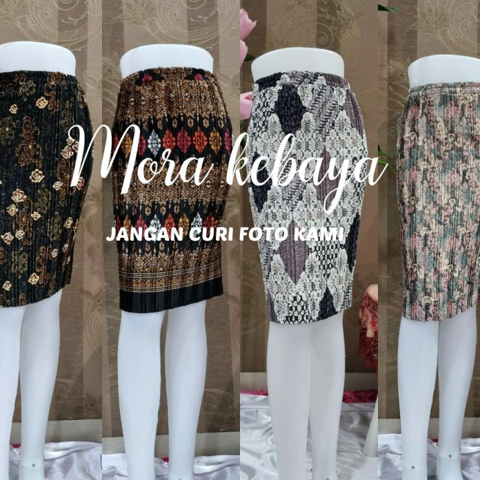 77 COD Plisket Batik pendekRok kebaya batik  bawahan kebaya  rok plisket kebaya pendek