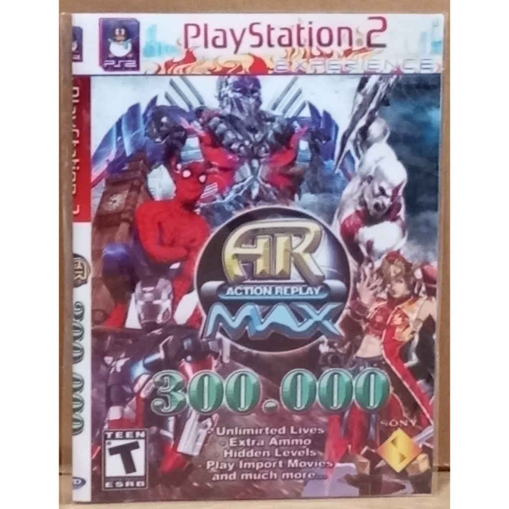 KASET PS2 KOPAB: CHEAT ACTION REPLAY MAX