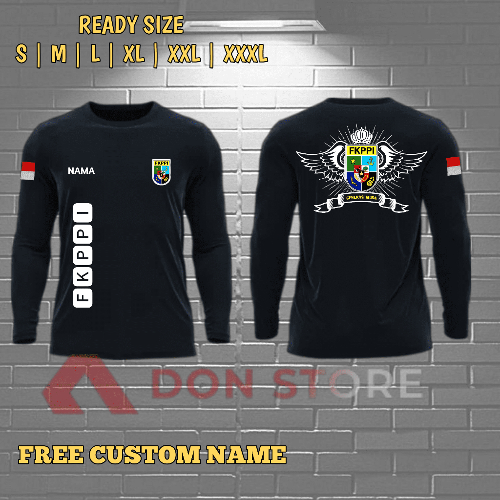 Kaos Lengan Panjang FKPPI/T-Shirt FKPPI/Baju Fkppi Terlaris