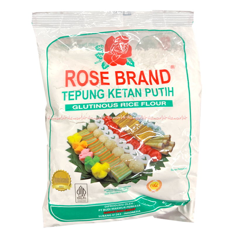 

Rose Brand 500gr Tepung Ketan Putih Glutinous Rice Flavour Bahan Kue