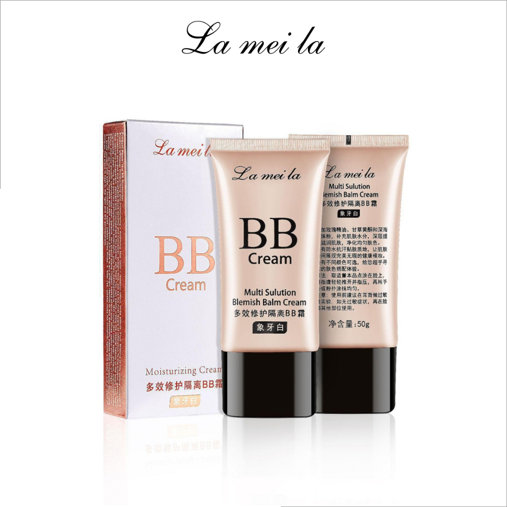 LAMEILA BB Cream Moisturizing Cream Clean and Cleansing 50g - Lameila Liquid Foundation Concealer Ta