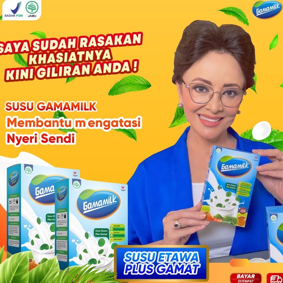 

Dijamin Ori Gamamilk Susu Etawa Plus Gamat Rekomendasi Ilmiah Atasi Nyeri Sendi Tulang