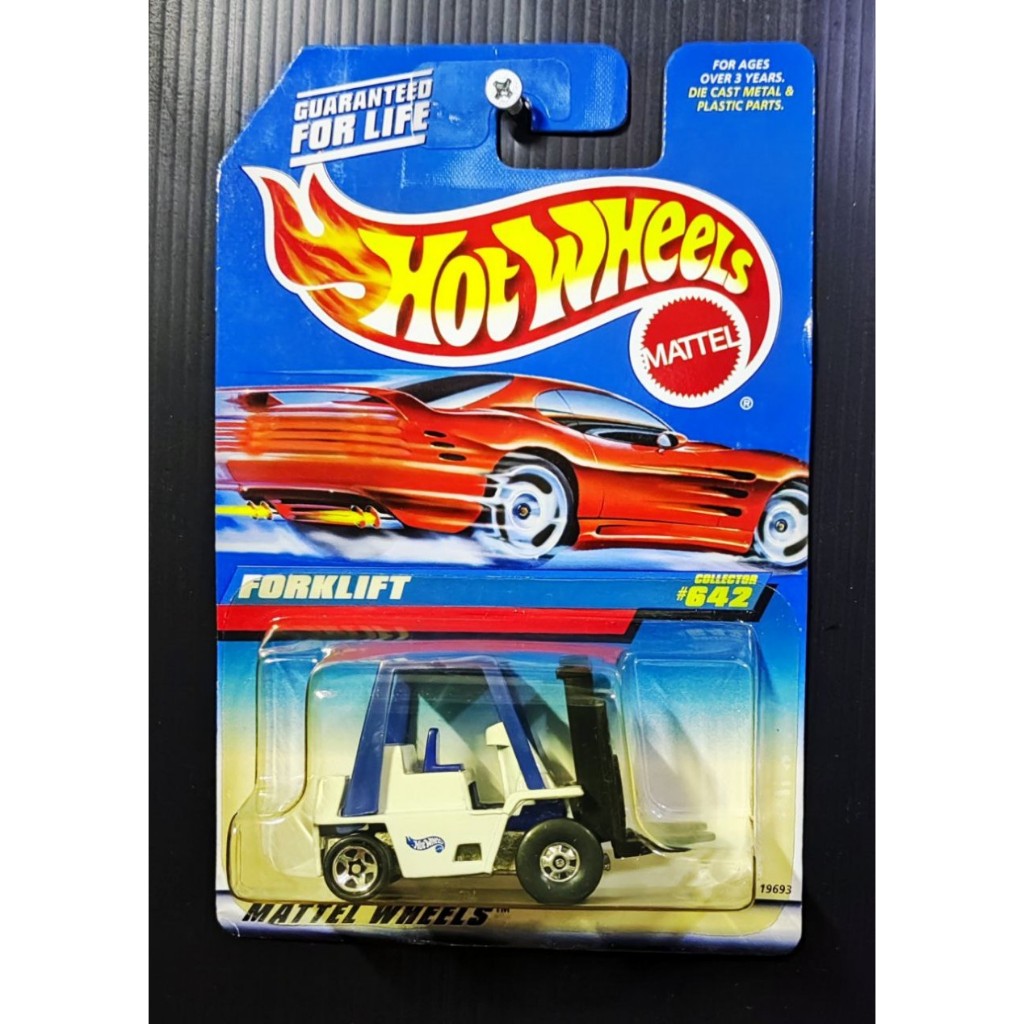 Hot Wheels ForkLift Putih