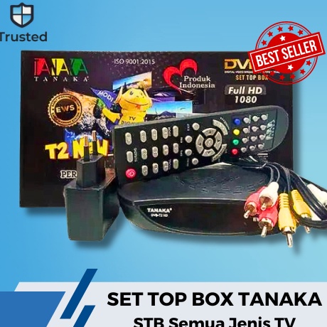 JtY STB TANAKA Set Top Box TV Digital DVB T2 Tanaka type T2 New