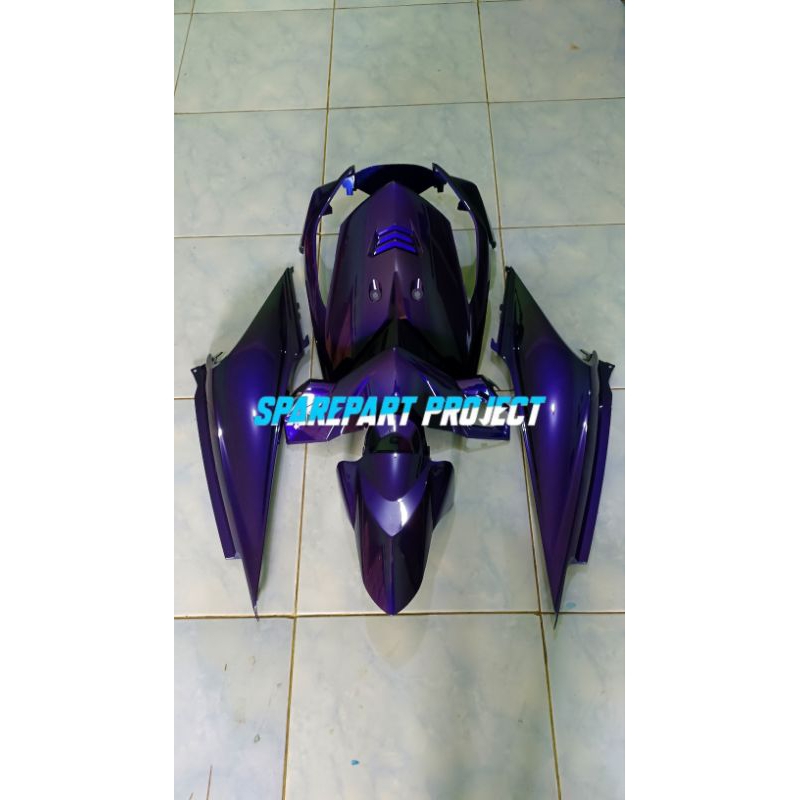 body BEAT KARBU full body halus warna UNGU CANDY