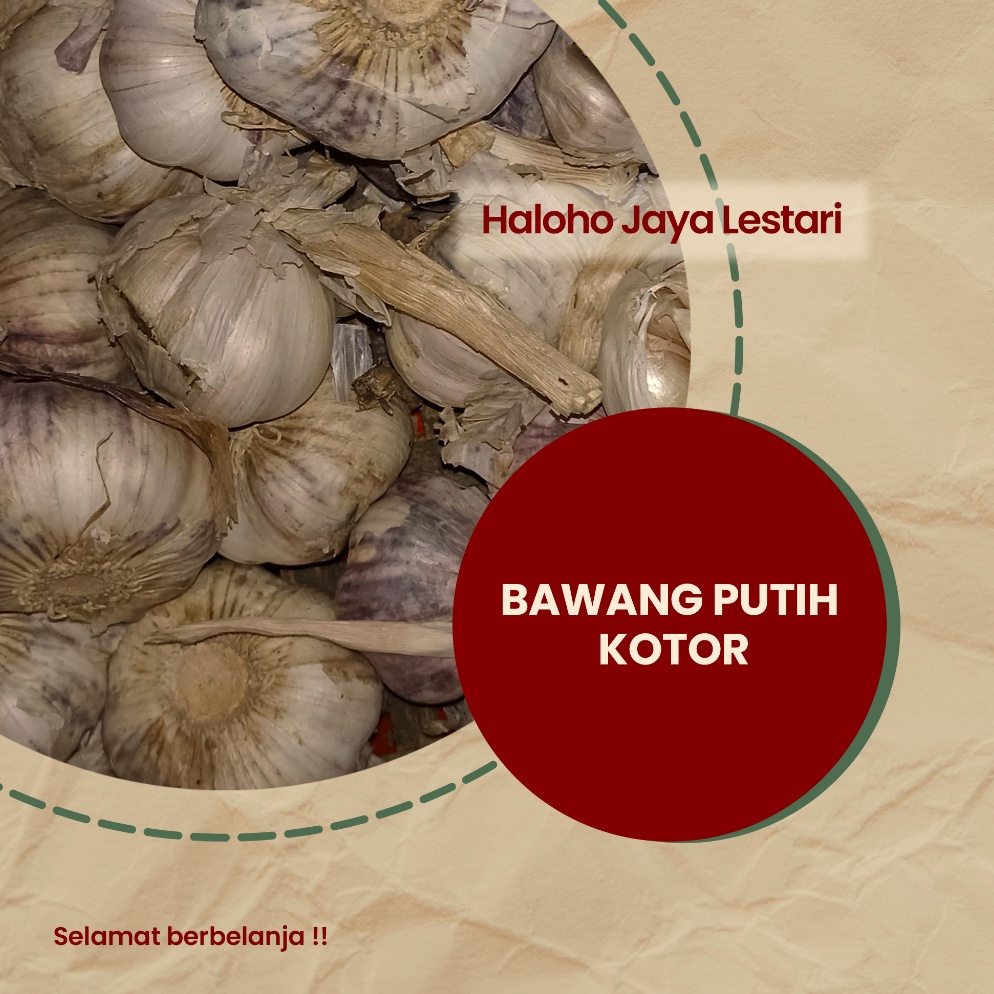 

FLASH SALE BAWANG PUTIH KOTOR