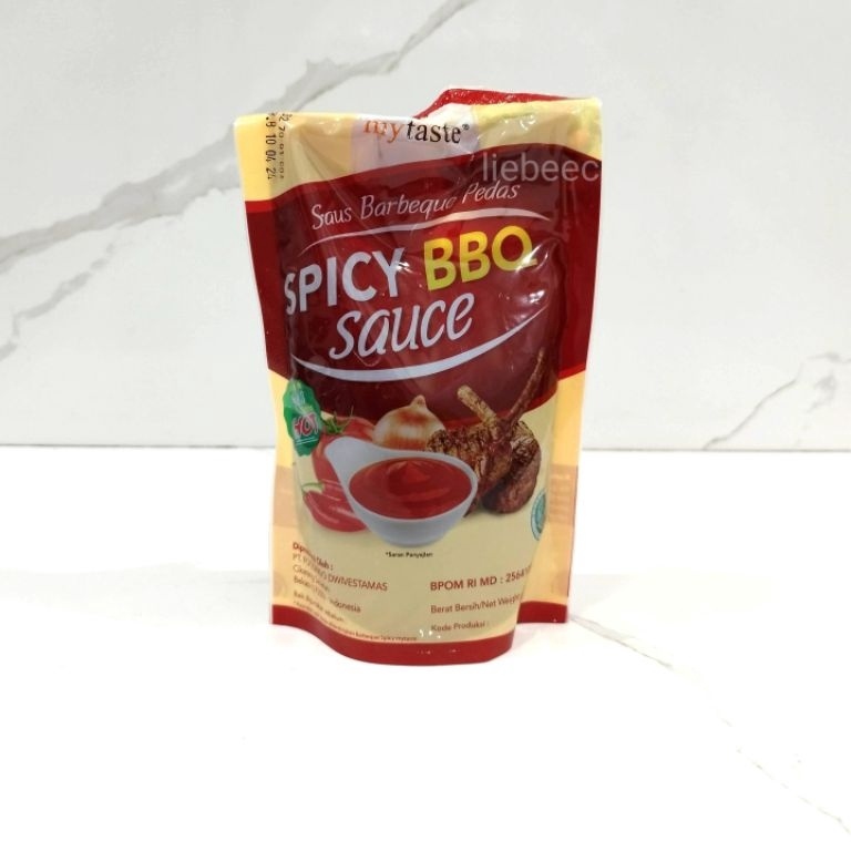 

Swip up My Taste Sauce Spicy Barbeque level 3 5gr MyTase BBQ Spicy level 3