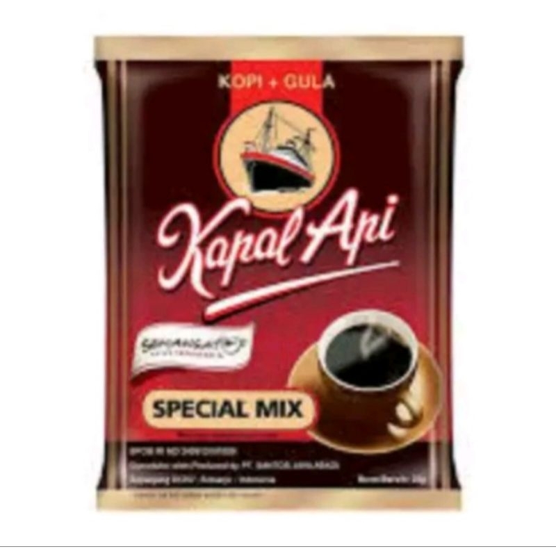 

Kopi Kapal Api Spesial mix 10 sachet x 25g