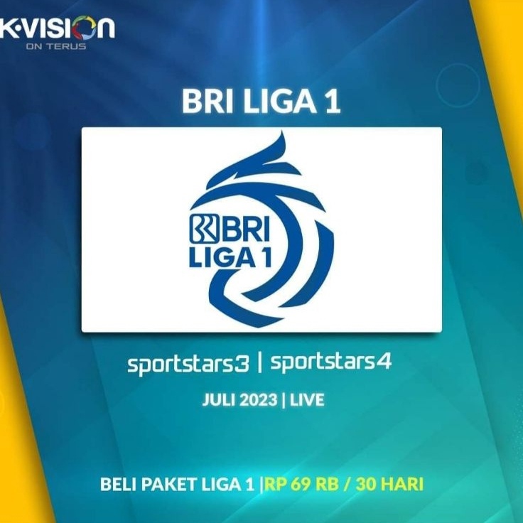 VcZ K VISION PAKET BRI LIGA 1 INDONESIA