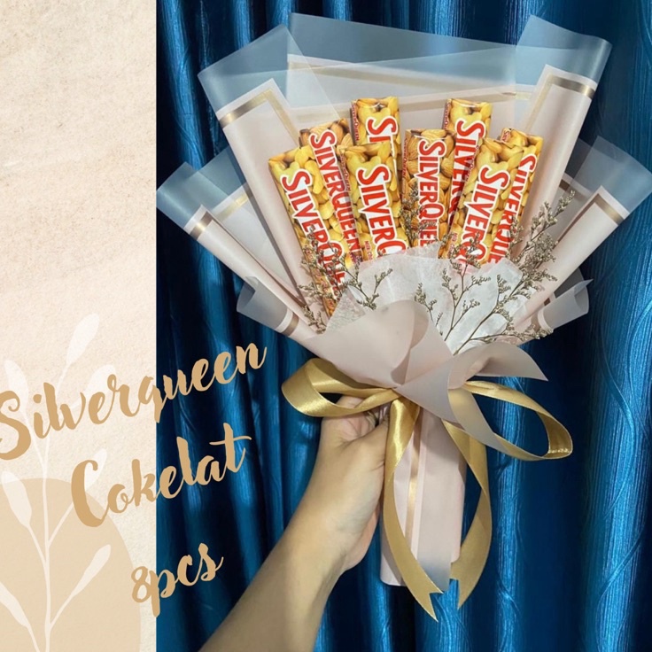 

DISKON BUKET SILVERQUEEN BUKET DAIRYMILK BUCKET COKELAT