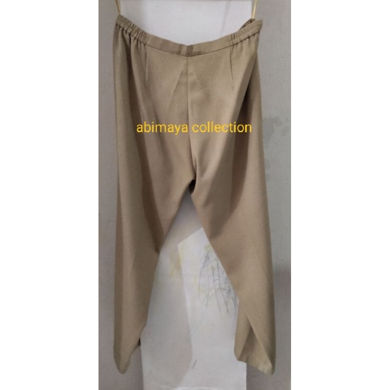 preloved celana wanita coklat pns