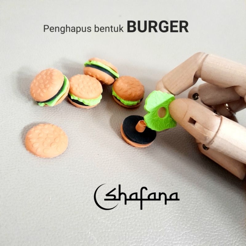 

[ SHAFANA ] Penghapus BURGER bisa dimainkan bongkar pasang