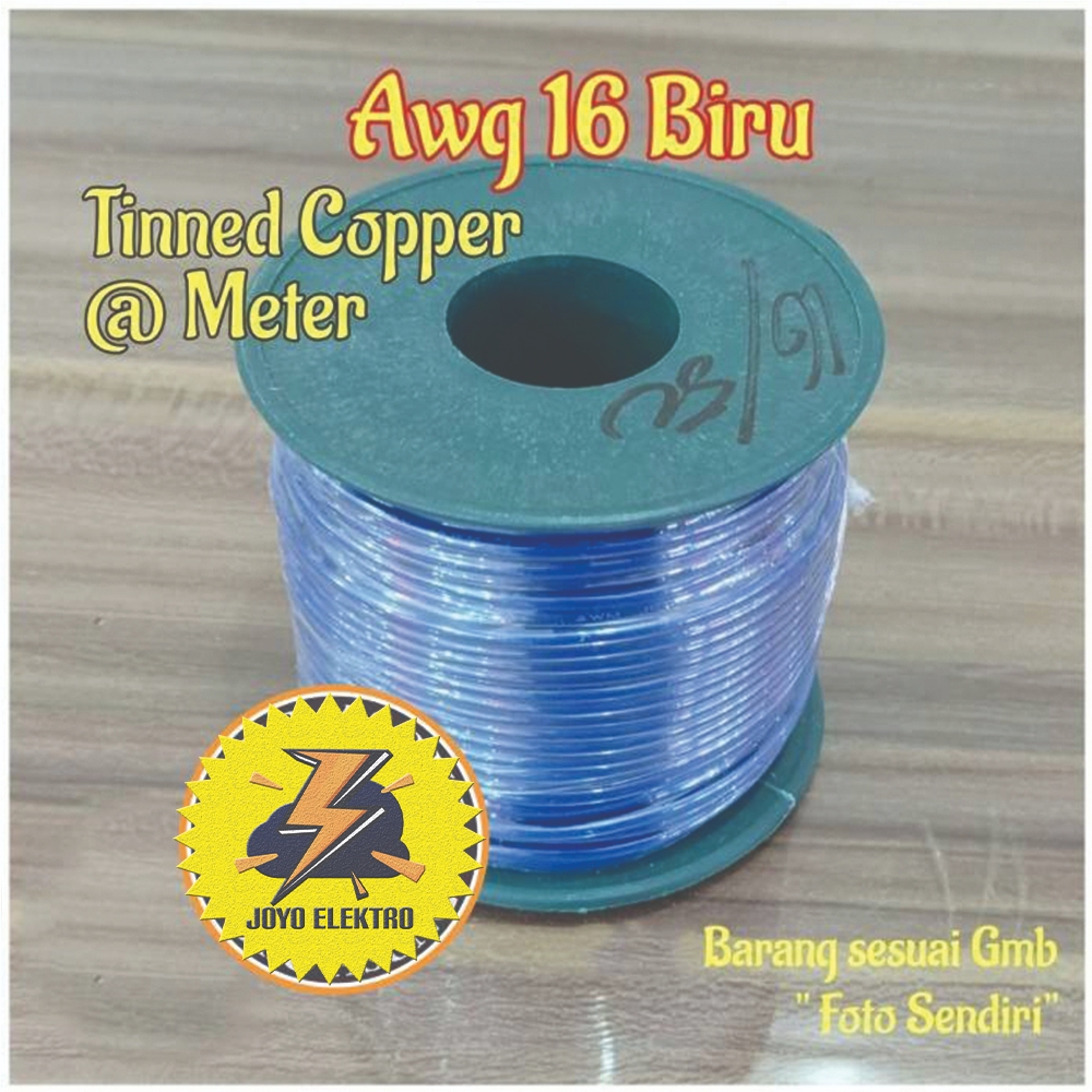 Kabel awg 16 blue Biru serabut awg 16 Kabel awg