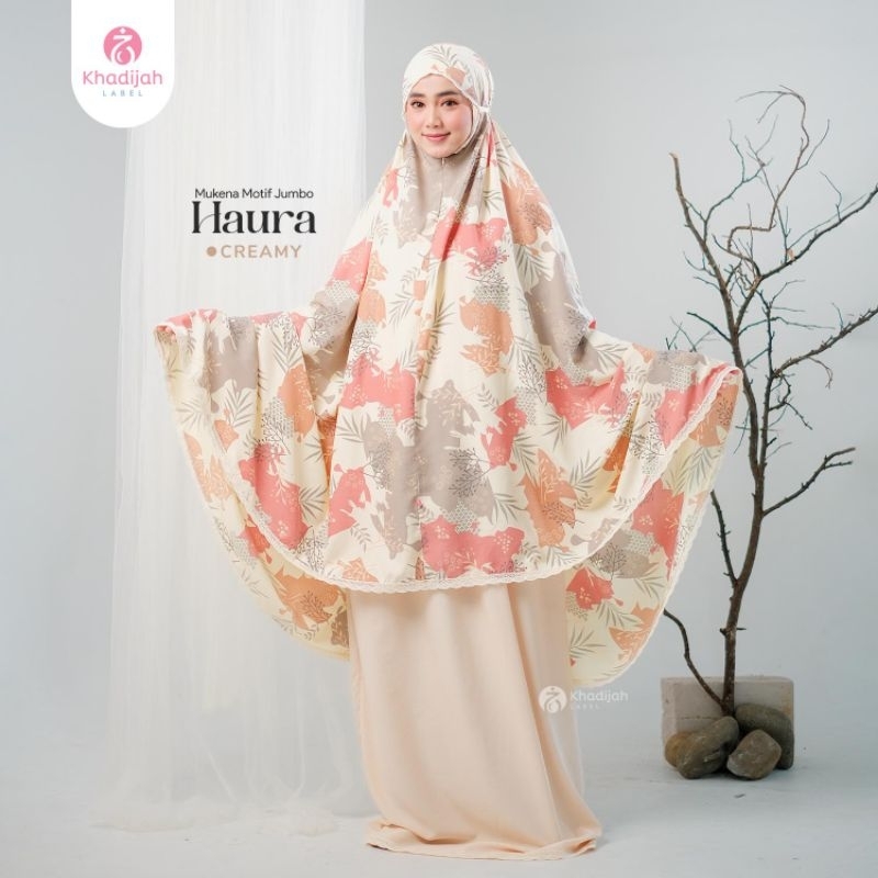KhadijahLabel-Mukena Jumbo Dewasa Mukena Haura 2In1
