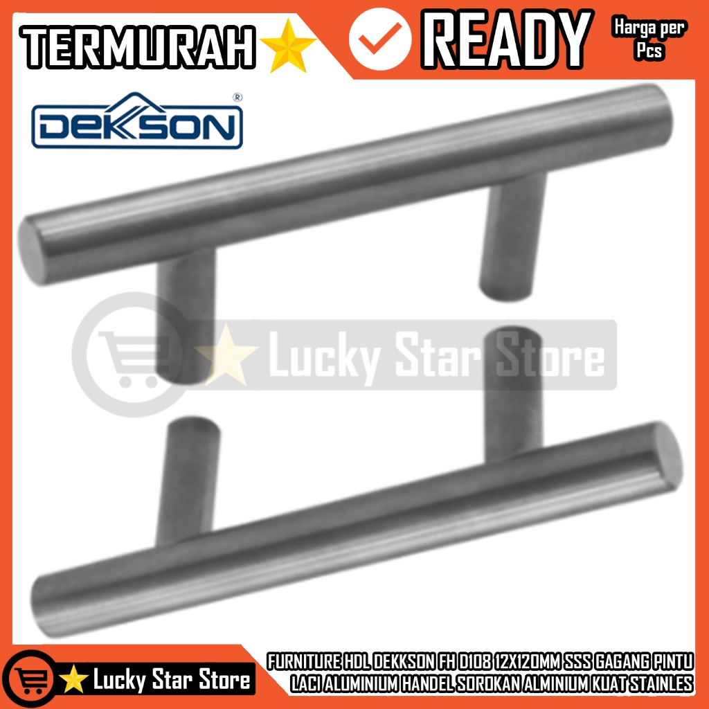 Dekkson Dekson DKS FH D108 SSS Handle HDL Gagang Tarikan Pintu Jendela Desk Laci Kabin Lemari  Sirku
