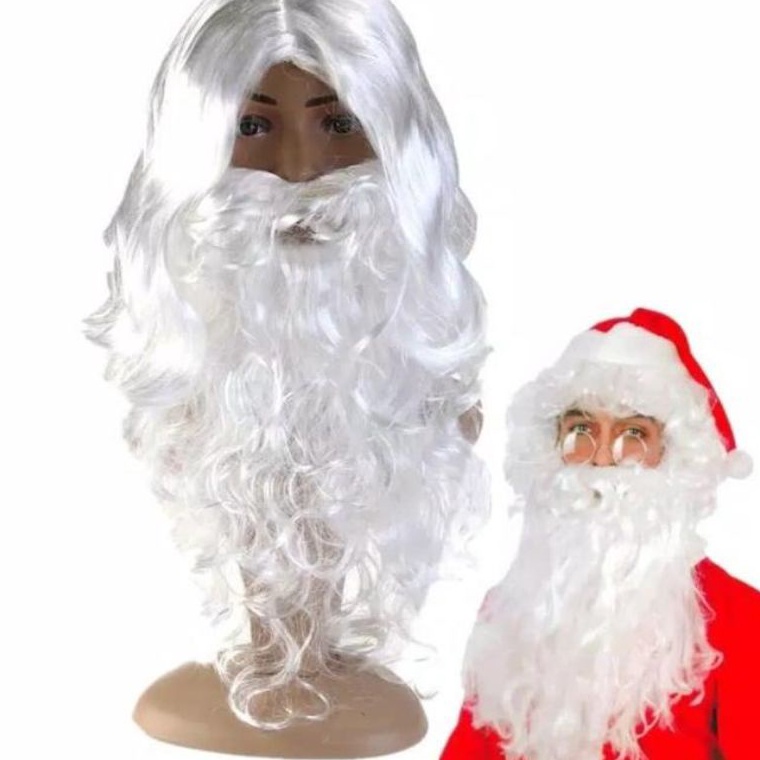FLASH SALE Jenggot Santa ClausWig Santa Claus Panjang