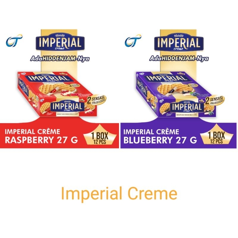 

Imperial Creme Biskuit creme blueberry dan rasberry - toko Jojo Palembang