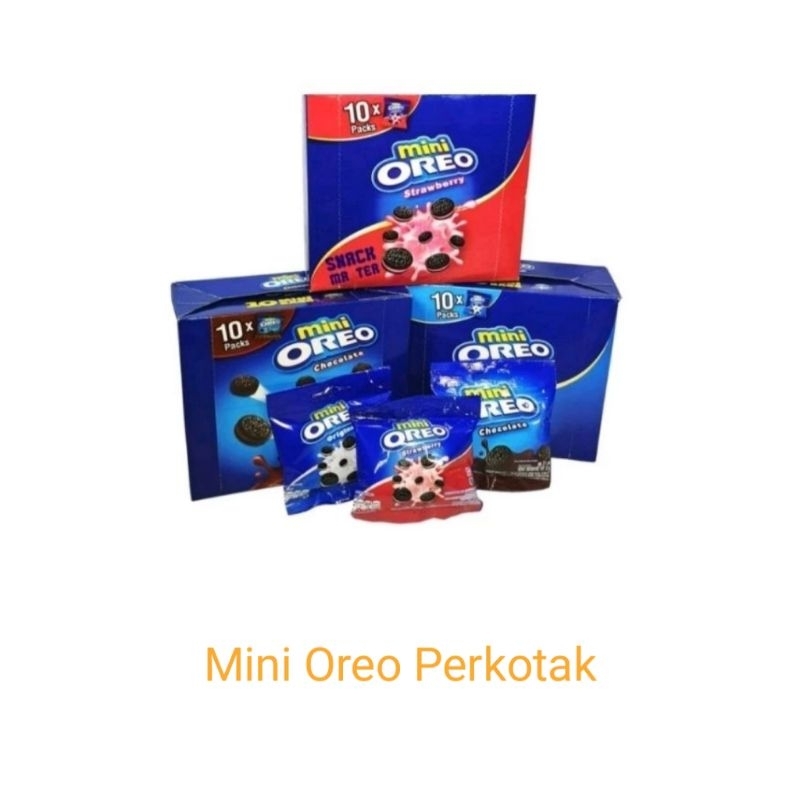 

Mini Oreo Perkotak biskuit oreo mini