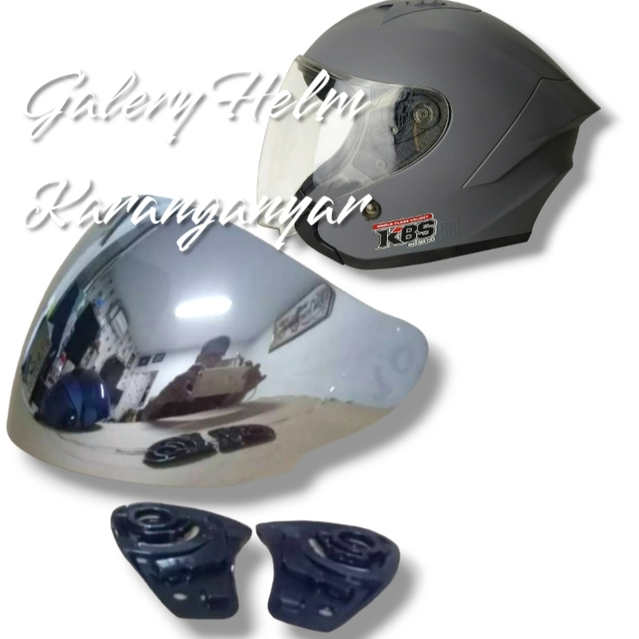 (NDR5) Kaca Helm KBS HAKAI non flat all Varian Plus Rachet Dudukan Visor Helm KBS