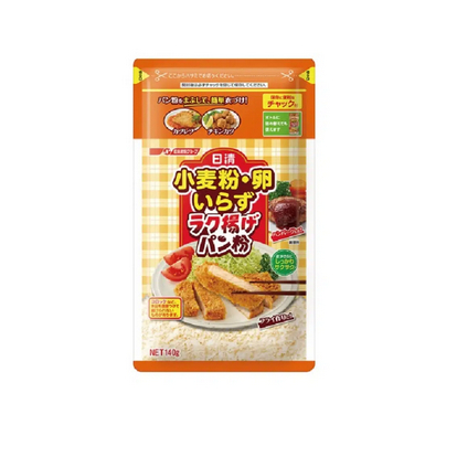 

Nisshin Foods Rakuage Panko Bread Crumbs (With Zip) - Kirei 140g