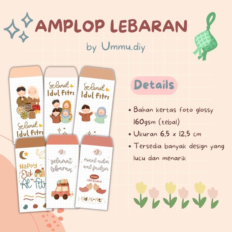 

AMPLOP LEBARAN AESTHETIC