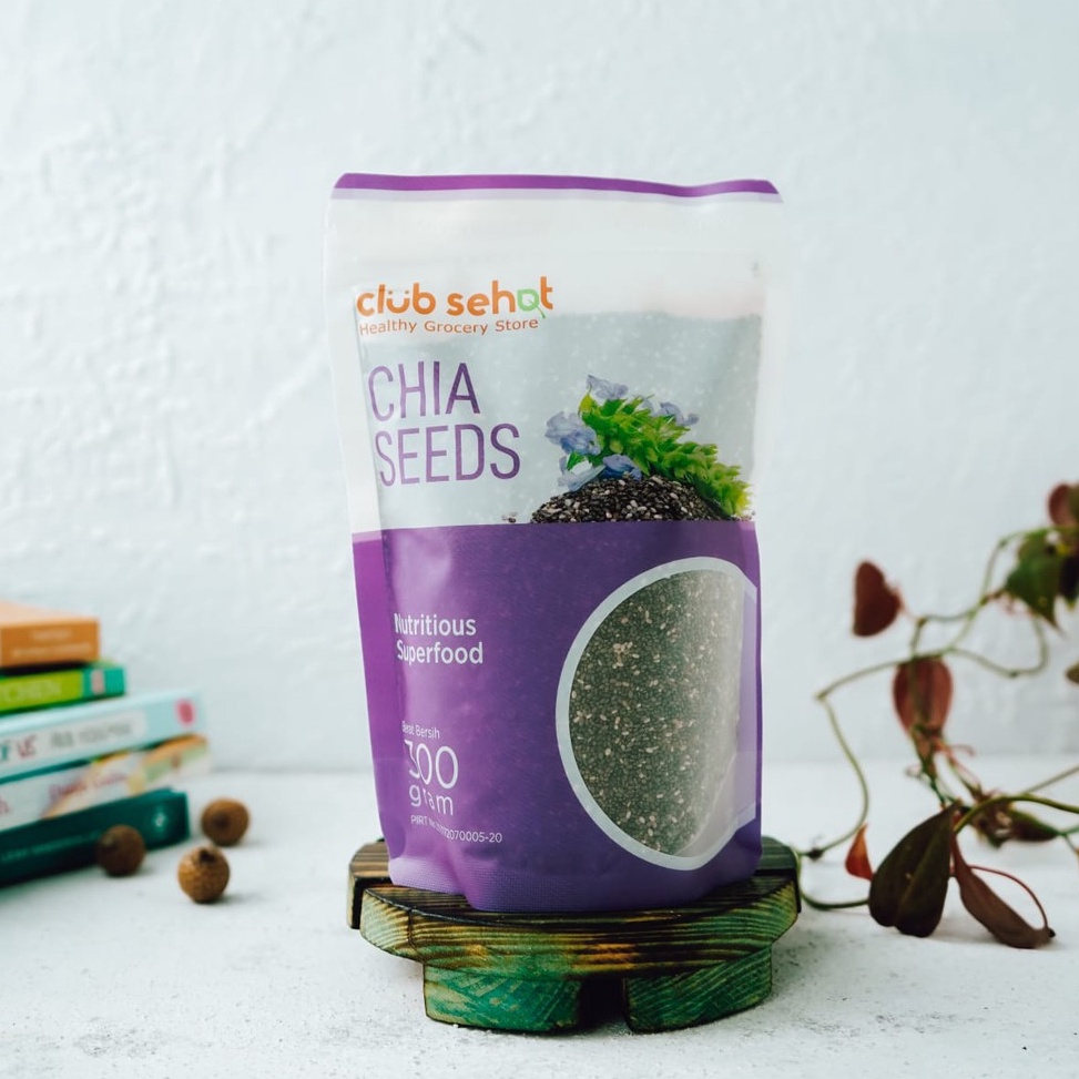 

HEMAT PROMO CLUB SEHAT ORGANIC Black CHIA SEED 3GR