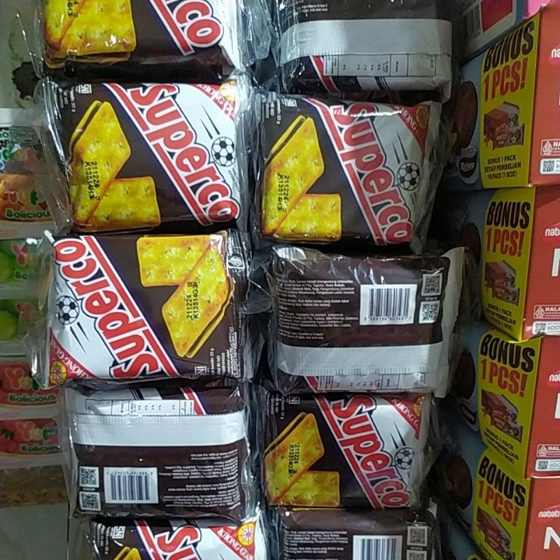

Superco malkist coklat khong guan 22gr 1pack