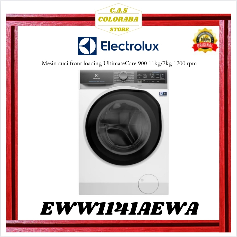 ELECTROLUX EWW1141AEWA MESIN CUCI FRONT LOADING 11 KG DRYER 7 KG INVERTER EWW11 EWW1141 EWW1141AE