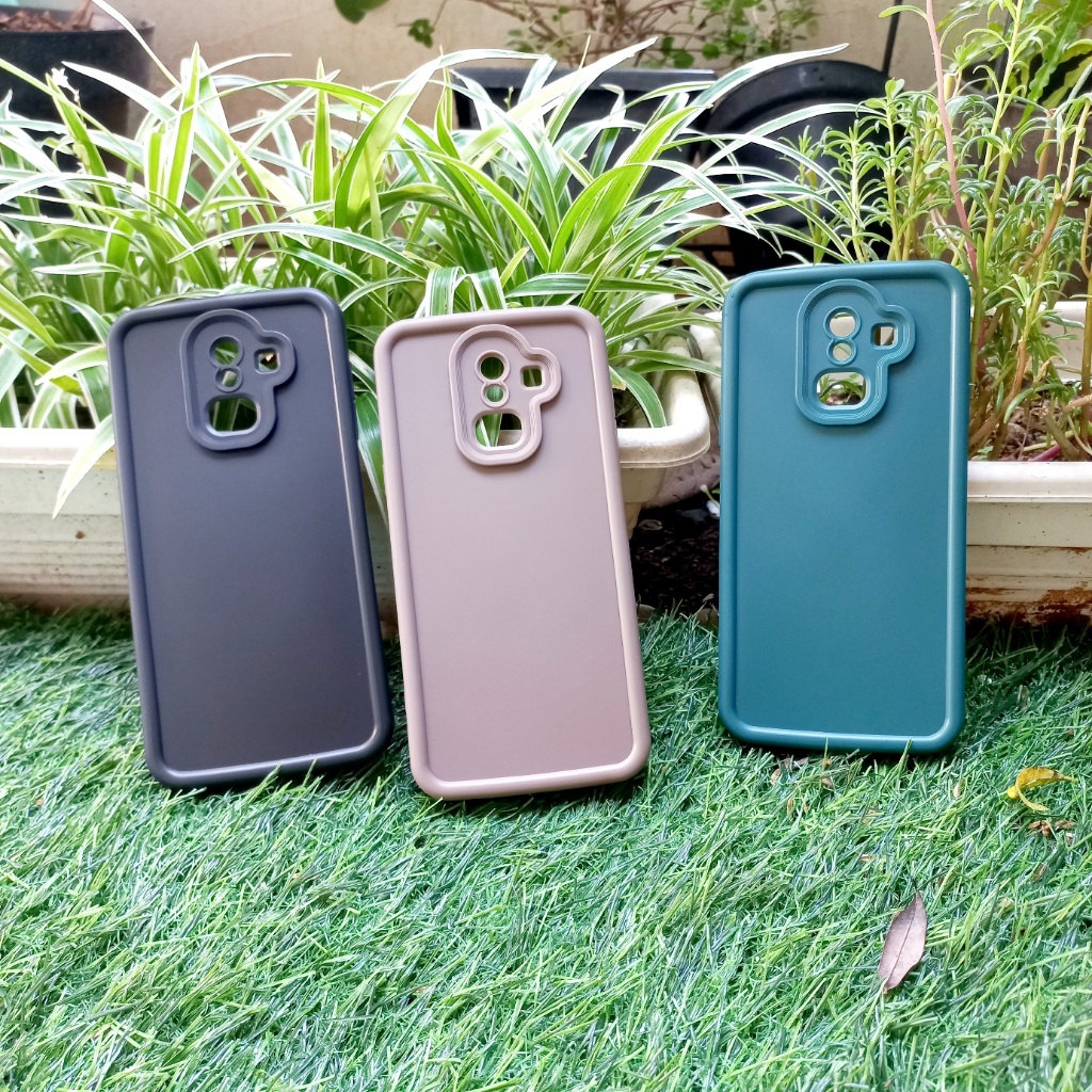 Blackmatte Samsung Galaxy J8 2018 Softcase Black Matte Samsung J810F A6 plus A6+