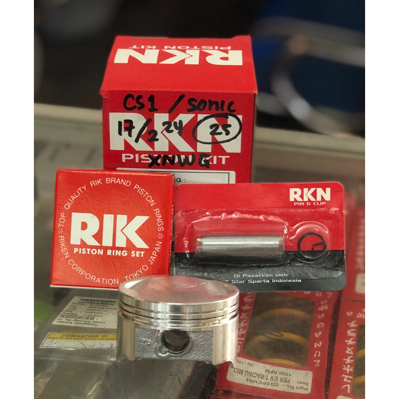 piston kit cs1 piston kit sonic ov std 25 50 75 100