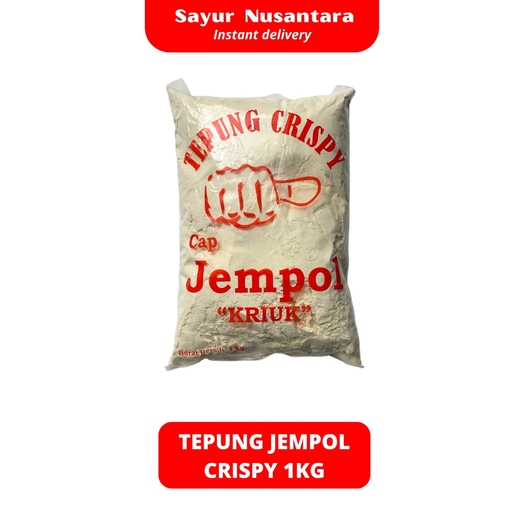 

Tepung Jempol Cryspy 1kg - Sayur Nusantara