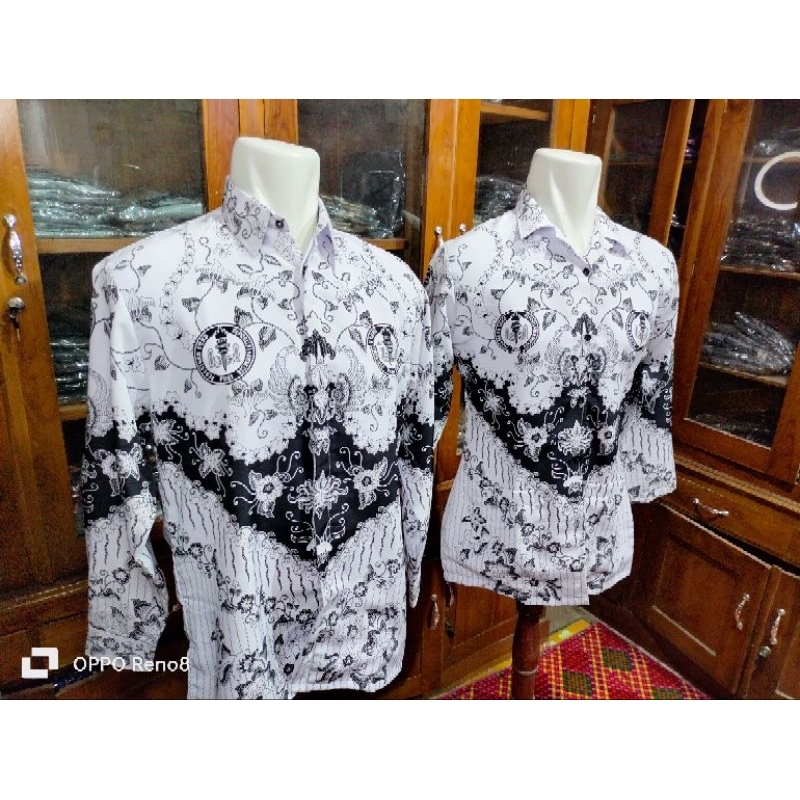 SRAGAM PGRI PRIA WANITA LAPIS FURING