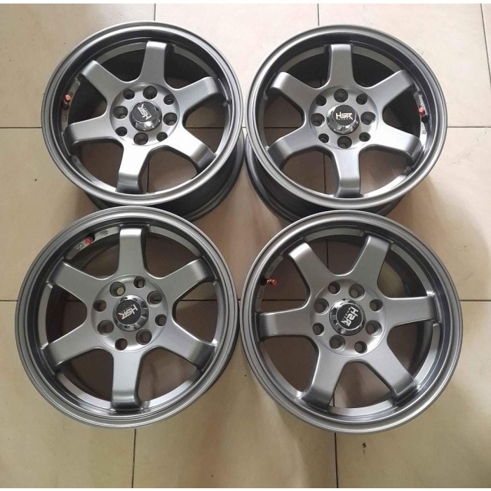 Velg Mobil Bekas Ring 14 :Lubang Baut 4 TOKYO R14X6 8X100-114,3 ET35