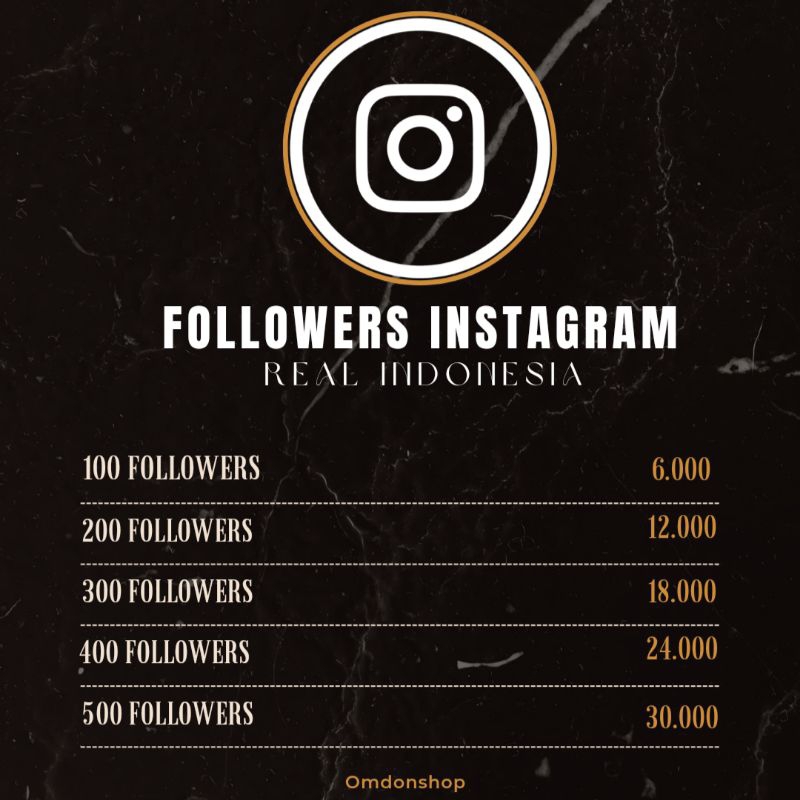 FOLLOWERS INSTAGRAM INDO REAL BERGARANSI