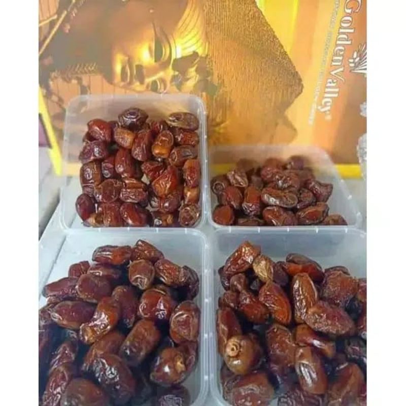 

KURMA MADU GOLDEN VALLEY FREE BOX MIKA 1000ML/620gr - KURMA - SOUVENIR OLEH-OLEH HAJI