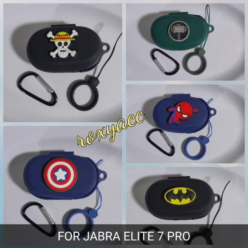 SOFT CASE JABRA ELITE 7 PRO CASING COVER BAHAN RUBBER ELITE 7PRO