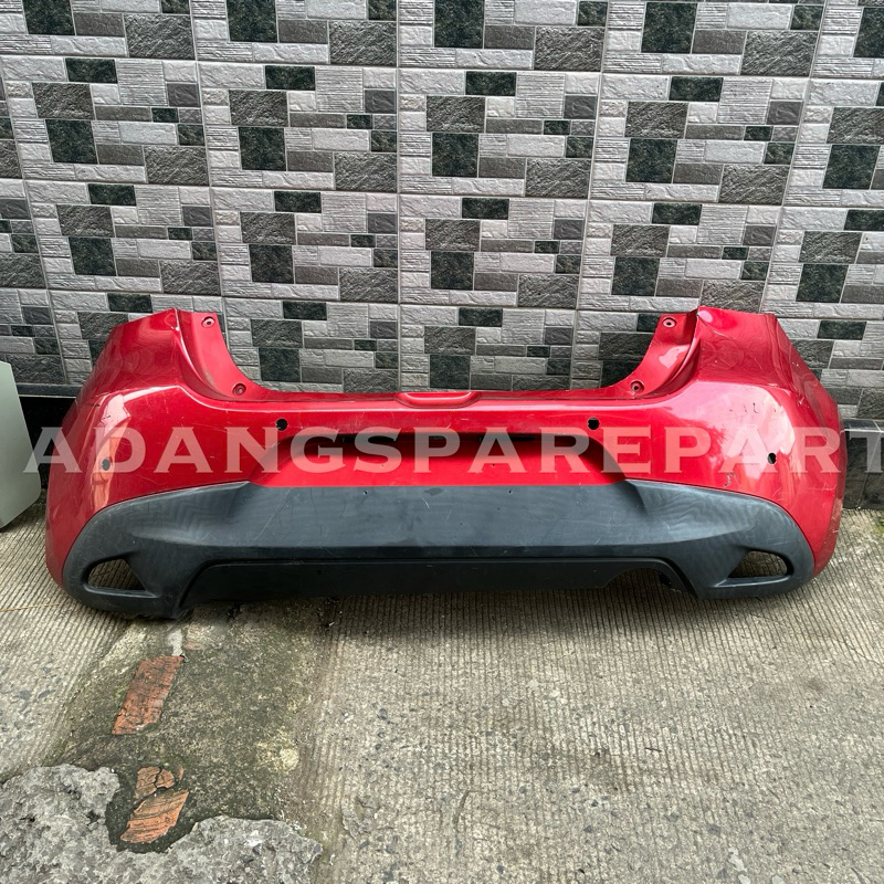 Bamper Bumper belakang Mazda 2 Skyactive Original
