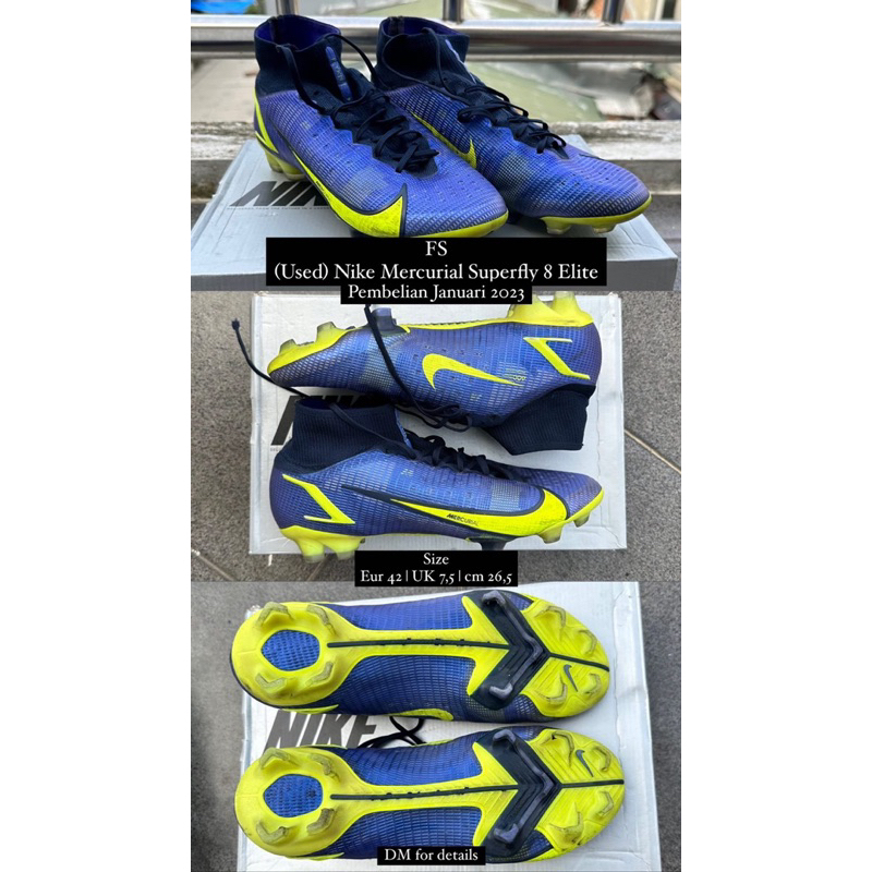 (SECOND) Nike Mercurial Superfly 8 Elite FG