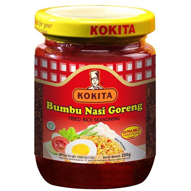 

Kokita Bumbu Nasi Goreng Extra Mild / Tidak Pedas 250g