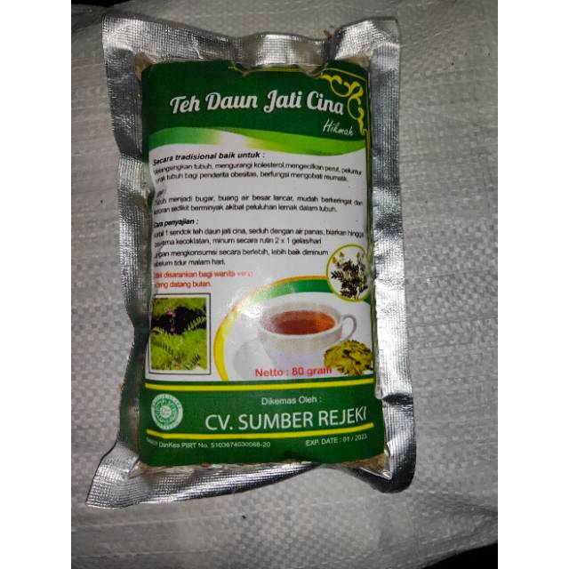 

GROSIR Teh jati cina curah @80 Gr, Teh herbal, Obat diet, Teh pelangsing