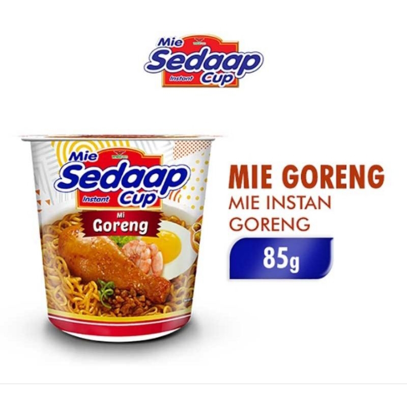 

Sedaap Mie Instant Cup Mi Goreng 85 g