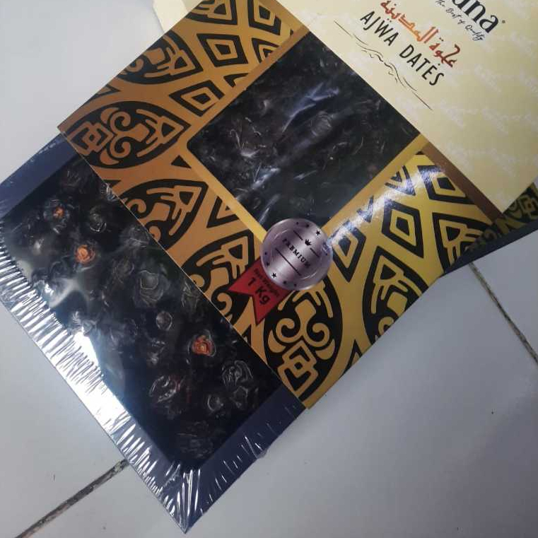 

Kurma Ajwa Ranuna 1kg Premium / 1000gram