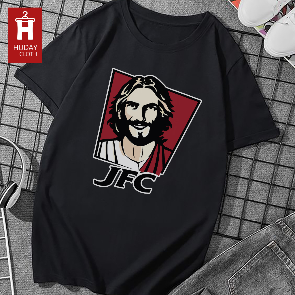 KAOS KFC / PLESETAN KATA KATA / BAJU DISTRO / PREMIUM COD
