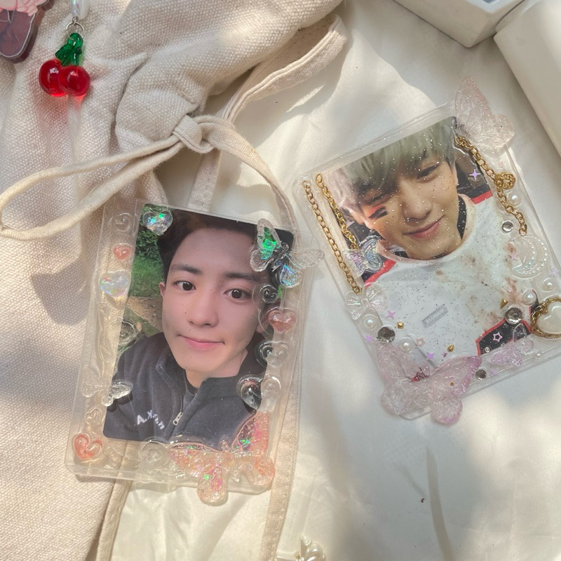 

CARD HOLDER TOPLOADER RESIN DECO bisa custom