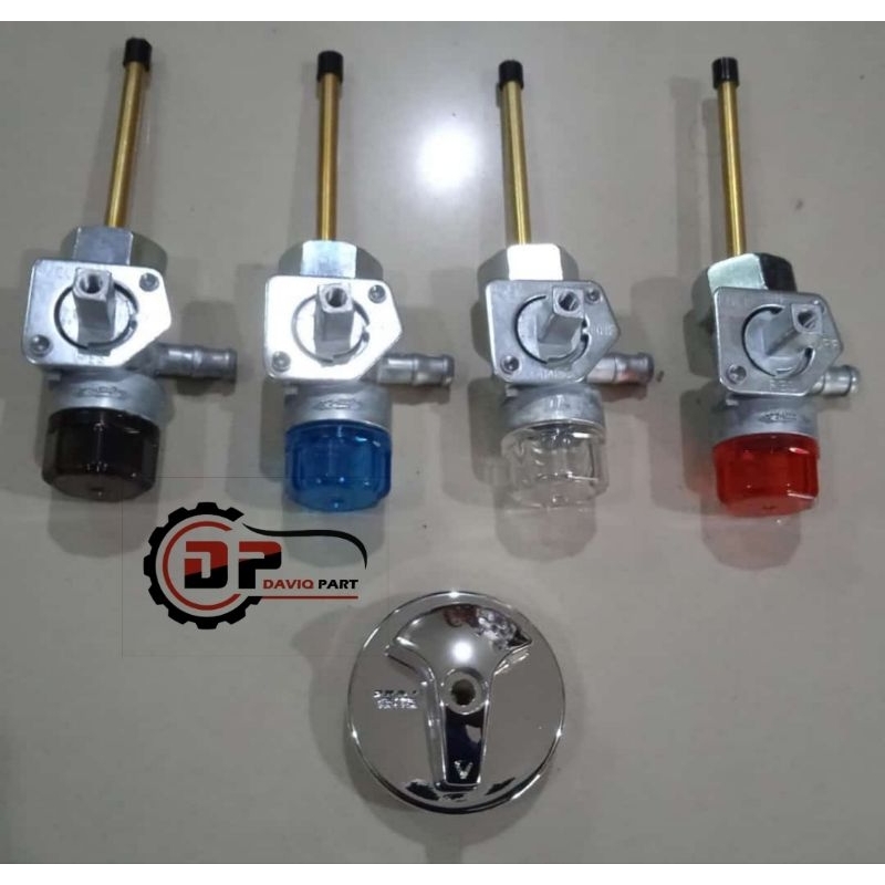 FILTER KRAN BENSIN AQUARIUM WARNA TRANSPARAN TANDON KRAN BENSIN GL MEGAPRO TIGER